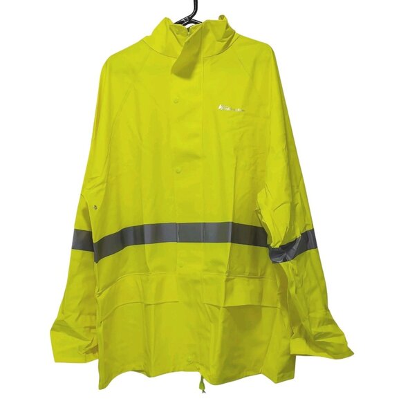 Rain Suits for Men Waterproof Heavy Duty Rain Gear Jacket Coat w/ Pants (READ) - Picture 5 of 14